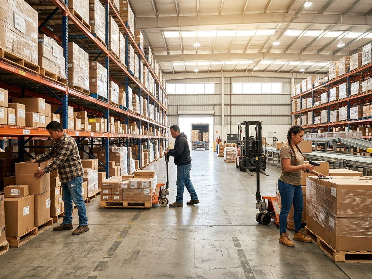 Operaciones de distribución y comercio al por mayor